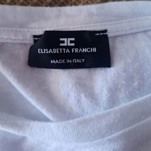 Elisabetta Franchi top white size M like new