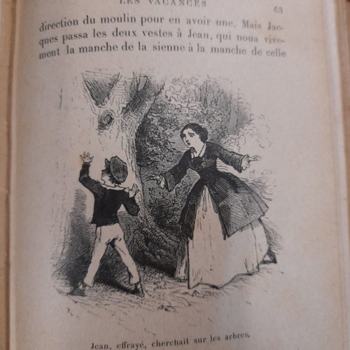 Les Vacances 1919 by Comtesse de segur used with engravings