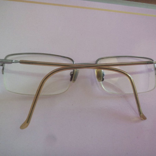 Metal glasses frame in bronze color like new