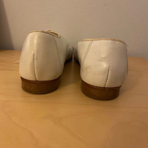 Capezio men's white leather shoes like new, size 42.5