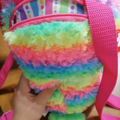 Owen 2018 TY plush owl backpack like new