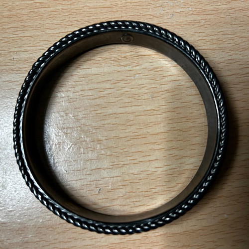 Philip Crangi Giles&Brother bracelet unused, black