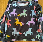 Marks & Spencer warm girls' pajamas size 5-6 years used, multicolor