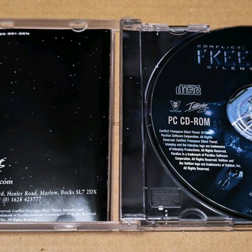 Conflict Freespace Silent Threat PC CD-ROM like new, Big Box