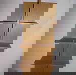  Ξύλινο Ράφι (Ύψος : 77 cm / βάθος : 16 cm / πλάτος : 30 cm)