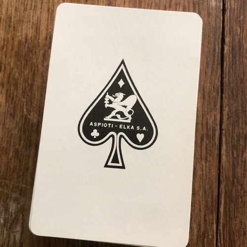 Kazina Ellados Playing Cards 1961 new, Aspioti-Elka