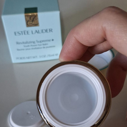 Estee Lauder Revitalizing Supreme+ empty eye cream jar with box