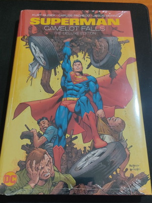 Superman Camelot Falls Deluxe Edition hardcover new, sealed