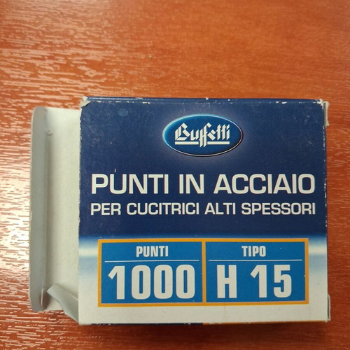 Buffetti Heavy-Duty Stapler Wires Set H 15 & H 17 like new