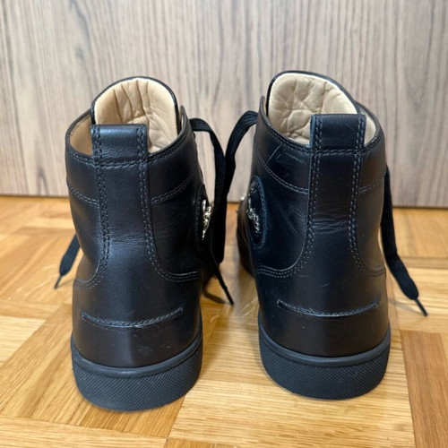 Christian Louboutin sneakers used, black, size 41 with spikes