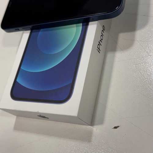 IPhone 12 used, 128GB, blue, excellent condition