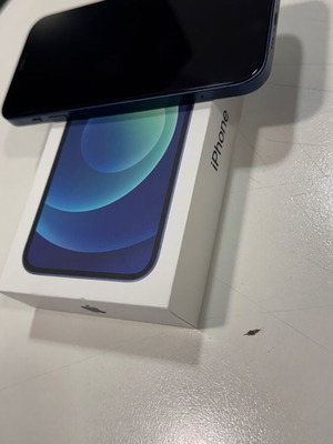 IPhone 12 used, 128GB, blue, excellent condition