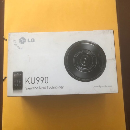 LG KU 990 phone new collectible unused with Schneider Kreuznach lens