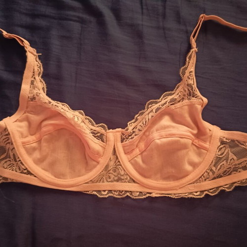 Lace bra pink new