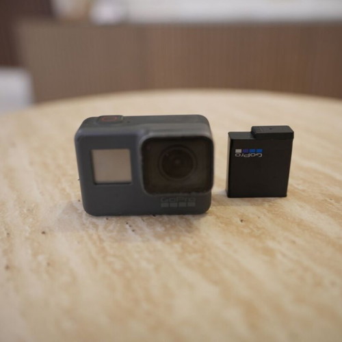 GoPro HERO5 Black action camera with accessories