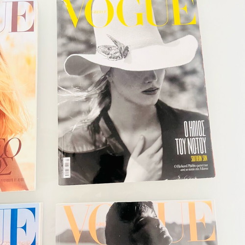 Vogue Greece Σετ 7 Τευχών 2019 Σαν Καινούργιο