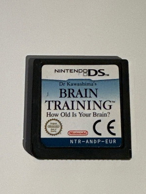 Brain Training How Old Is Your Brain; κασέτα Nintendo σαν καινούργιο