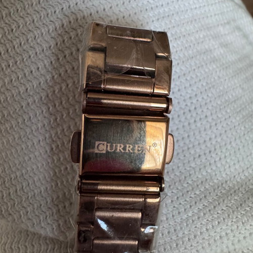 Curren women's watch new, rose gold stainless steel, quartz