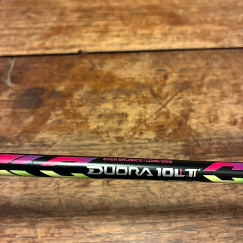Yonex 2 used badminton rackets Nanoflare 170 Light and Duora 10LT