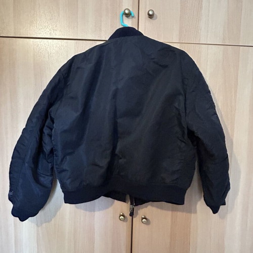 Avirex flight jacket used, black, authentic