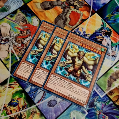 Simorgh Bird of Ancestry playset 3 cards LODT Rare Reprint