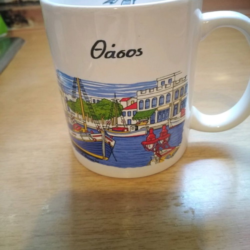 Ceramic mug Thasos new