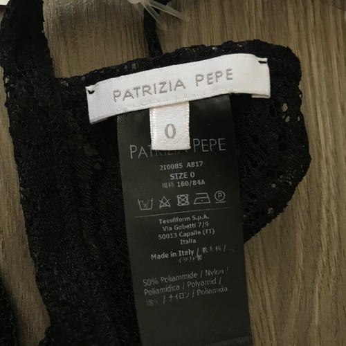 Patrizia Pepe Black Lace Bra New With Tag Size 0 XS