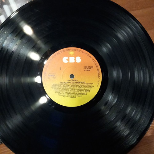 Richard Clayderman vinyl record used, classical music