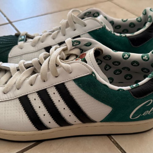 Adidas Superstar Boston Celtics sneakers like new, size 47