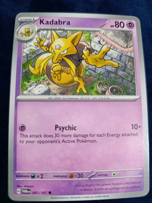 all starter pokemon cards Amazon.com: Kadabra 064/165 - Abra - Pokemon 151 main image 1