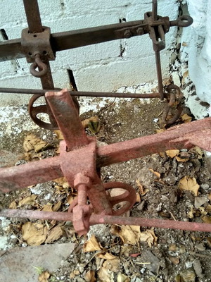 Old plow used, 100 years old