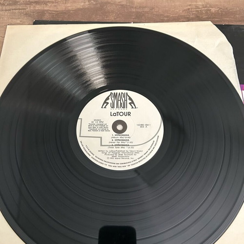 Latour HYPNOMANIA vinyl used, electronic