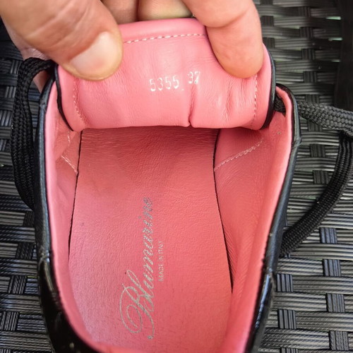 Blumarine sports shoes used, size 37, black