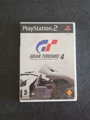 Gran Turismo 4 παιχνίδι PlayStation 2 μεταχειρισμένο, ελληνικό manual, λευκή θήκη