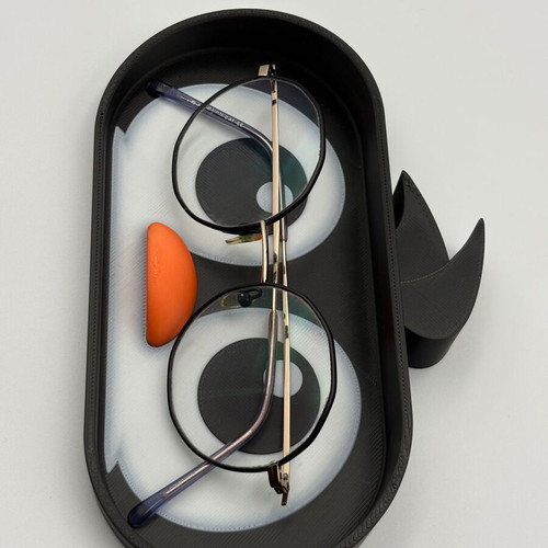 Glasses Tray Penguin 3D Printed New