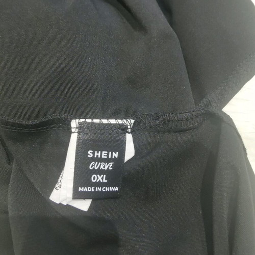 Shein Curve strapless top XL black like new