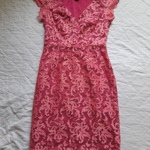Pinko dress pink size XS used with lace