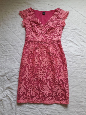 Pinko dress pink size XS used with lace