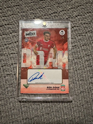 Κάρτα Ben Doak αυτογραφημένη καινούργια