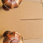 Solid brass curtain tiebacks new
