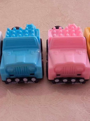 Winner cars 1986 new, set of 4, pencil sharpeners and holders