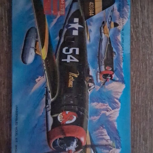 Hasegawa WW2 plastic model airplane