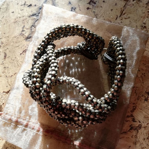 Boho Art Style Braided Bracelet like new, vintage look