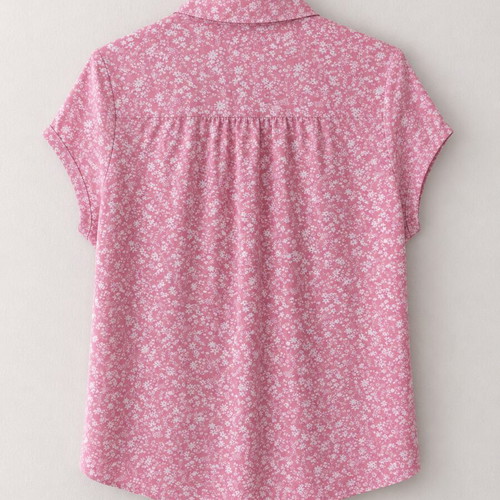 Women's pink shirt lightly worn, size M