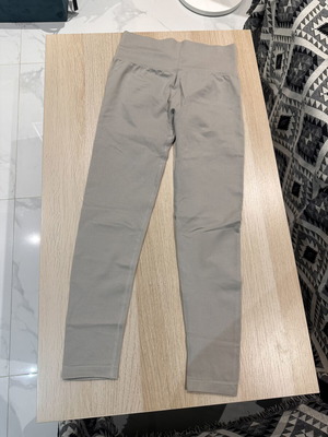 Shein push up leggings Medium, beige grey