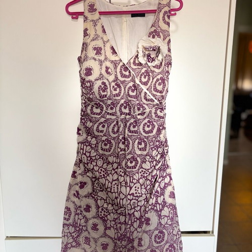 Ikks draped neckline dress used, size M