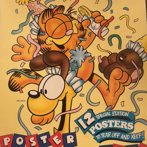 Garfield 1978 calendar used