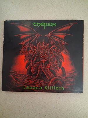 Therion Lepaca Kliffoth CD album digipac 1996, metal