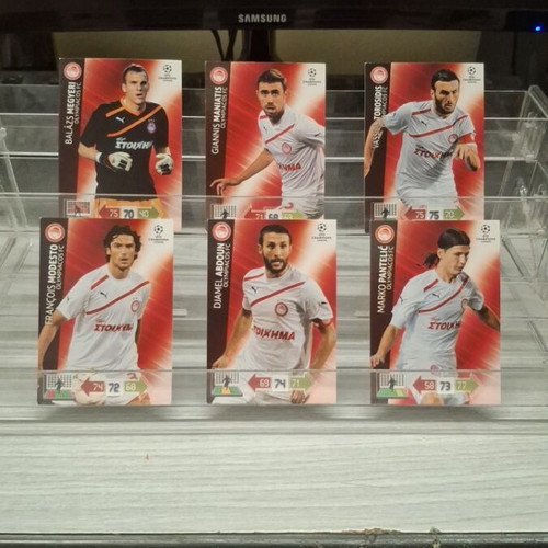 Panini Champions League Adrenalyn 2012-13 Olympiacos set new