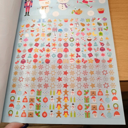 Christmas activity book like new